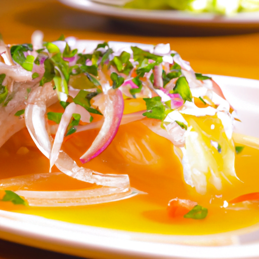 Ceviche de pescado