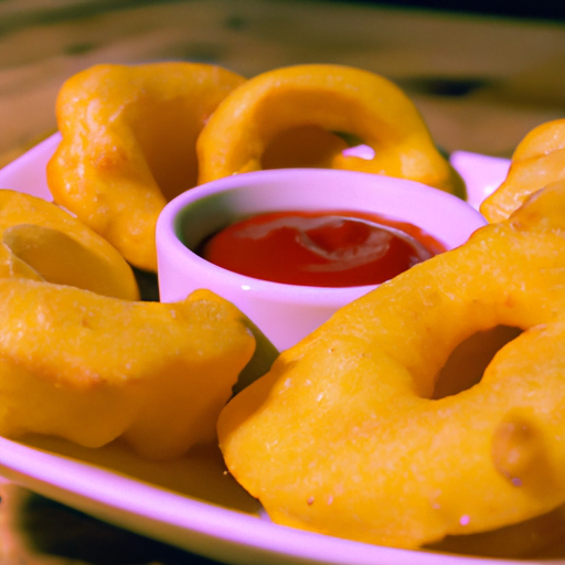 Picarones con Salsa de Maracuyá