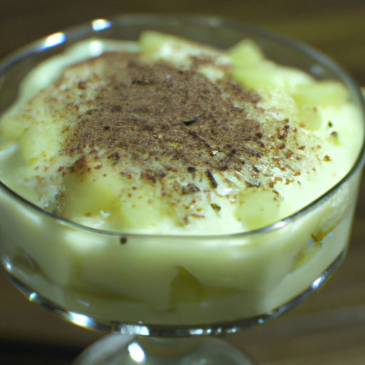 Pudding de Chirimoya
