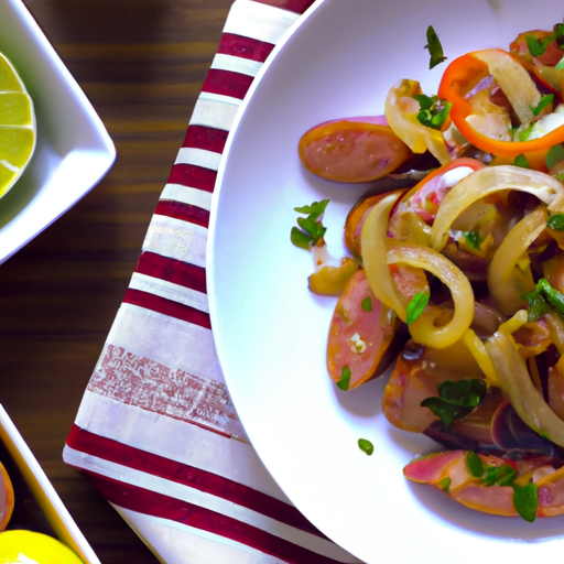 Chorizo selvático con yuca