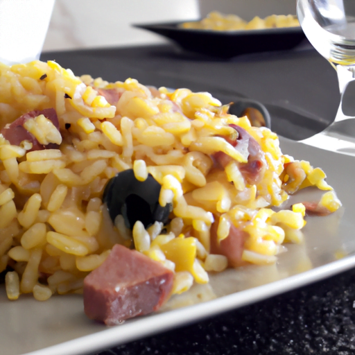 Arroz con cecina