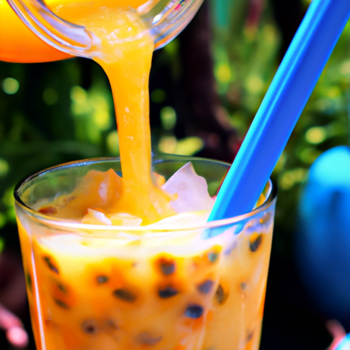 Refresco de Maracuyá y Piña